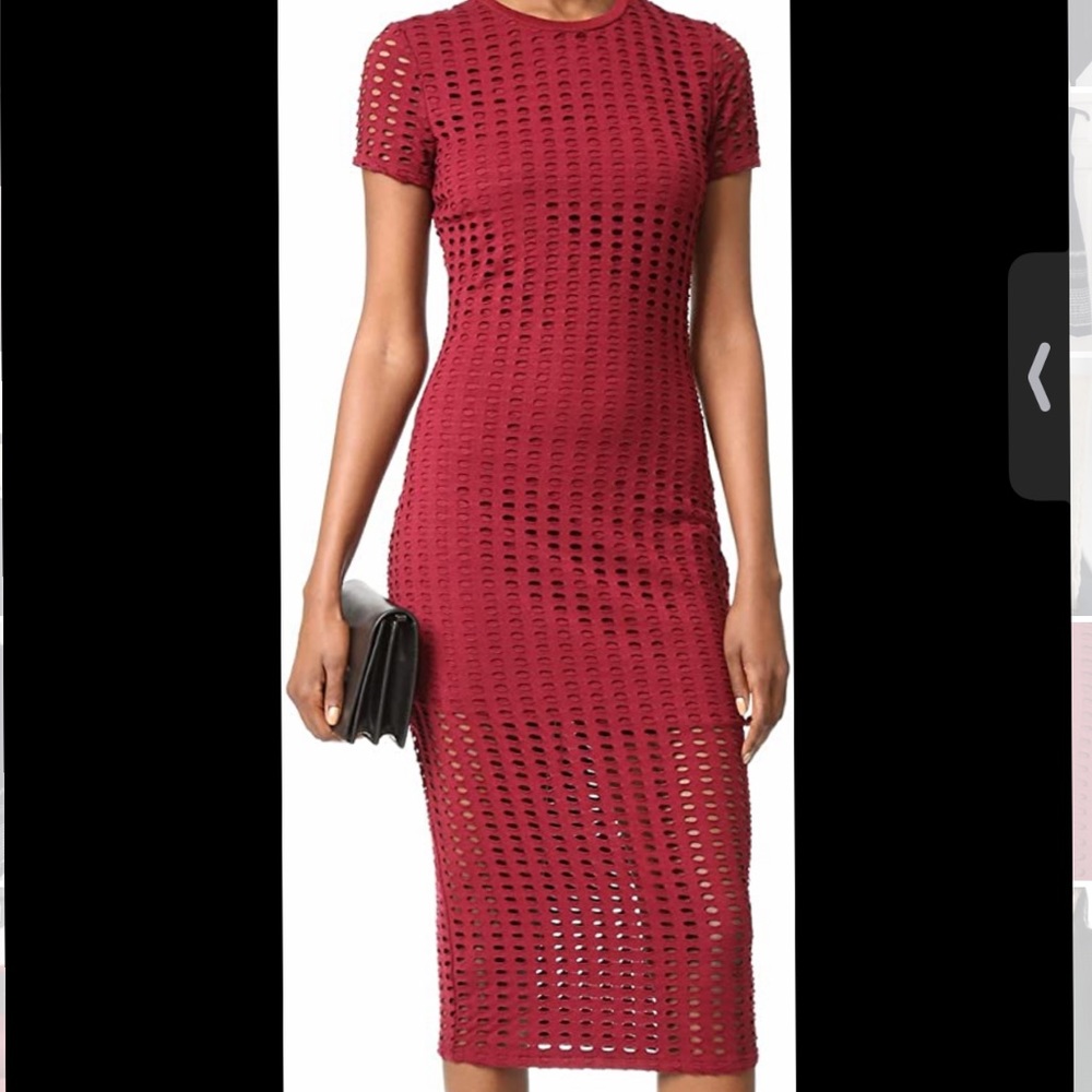 Kendall + Kylie midi dress